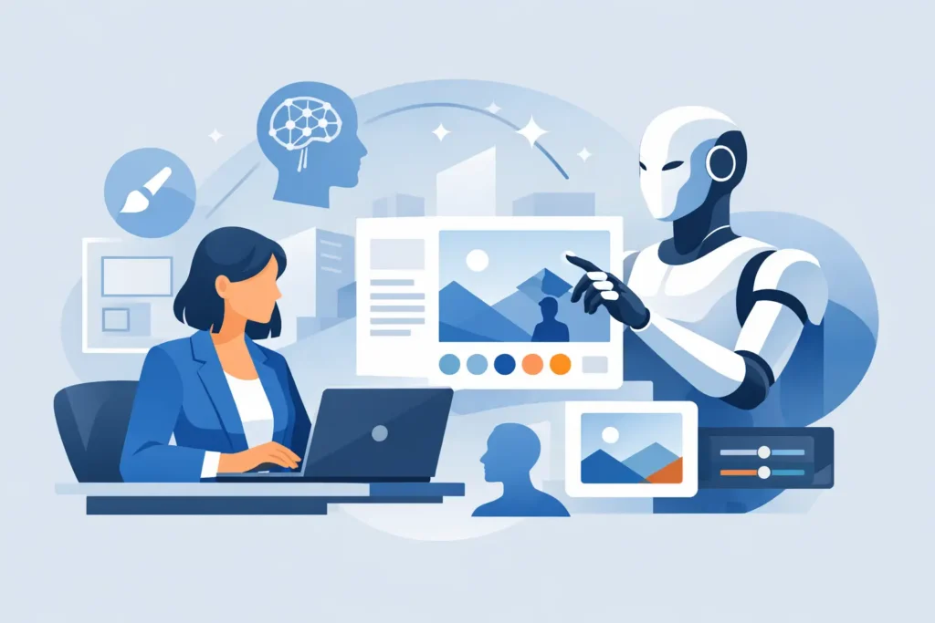 KI-Bilder im Corporate Design nutzen