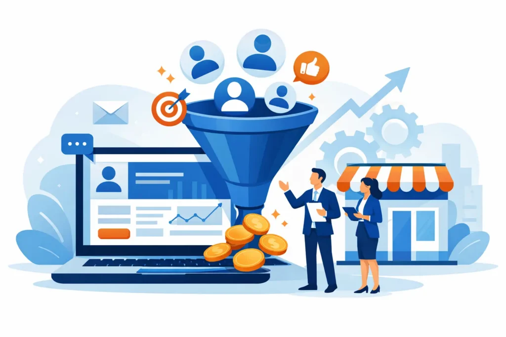 Leadgenerierung über Website für KMU