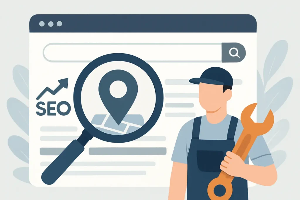 Lokale SEO für Handwerksbetriebe, die Anfragen bringt