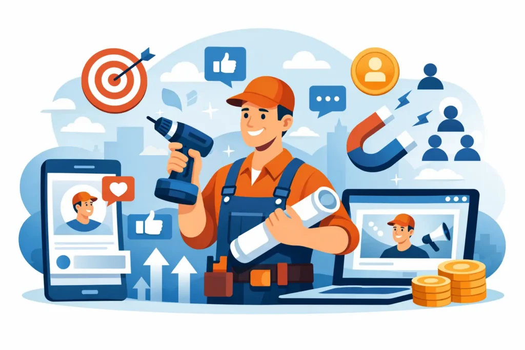Mehr Leads für Handwerker mit Social Ads