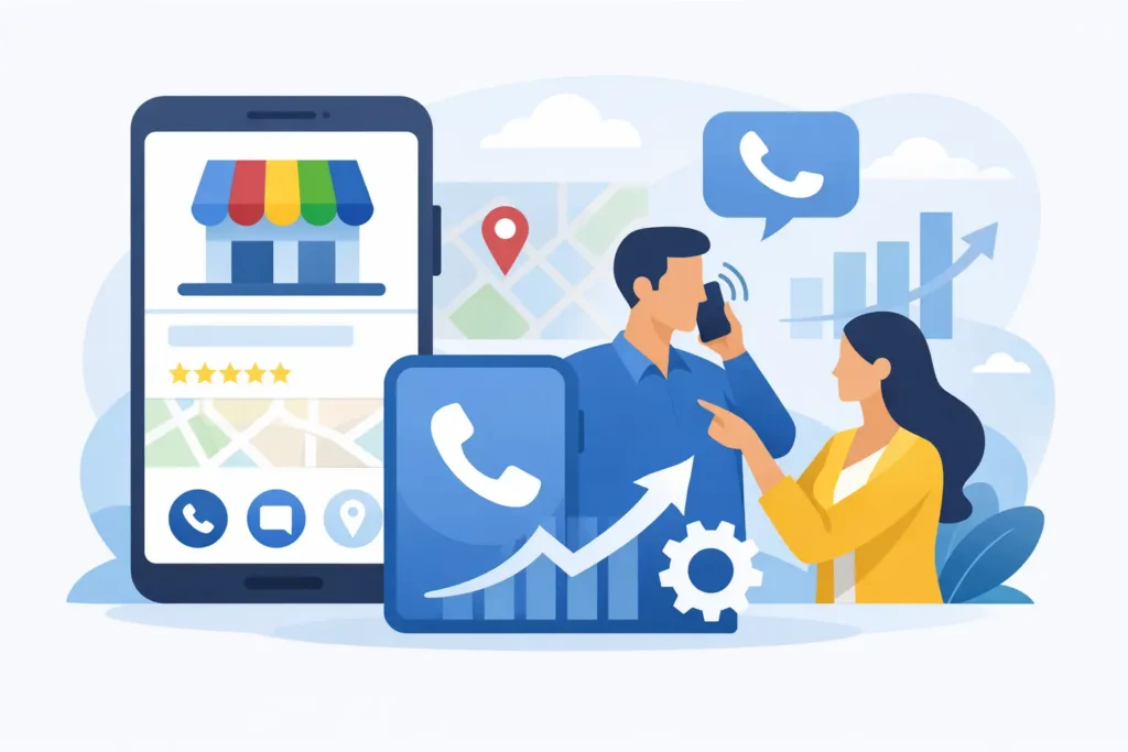 Google Business Profil optimieren für mehr Anrufe