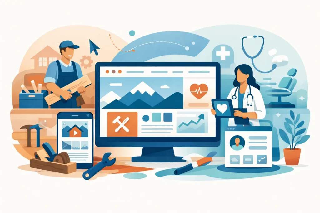 Webdesign-Trends für Handwerk und Praxis